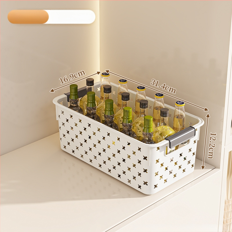 MM-601 Stalo laikymo krepšelis, PP plastikas, modernus minimalistinis dizainas, tinka kosmetikai, juvelyrikai ir kanceliarinėms prekėms