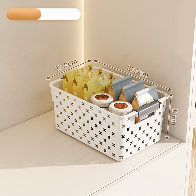 MM-601 Stalo laikymo krepšelis, PP plastikas, modernus minimalistinis dizainas, tinka kosmetikai, juvelyrikai ir kanceliarinėms prekėms