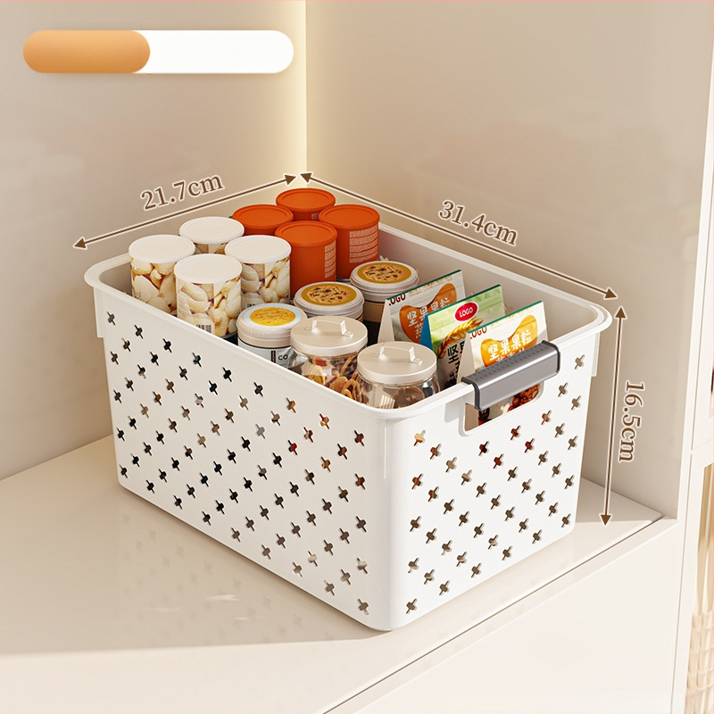 MM-601 Stalo laikymo krepšelis, PP plastikas, modernus minimalistinis dizainas, tinka kosmetikai, juvelyrikai ir kanceliarinėms prekėms