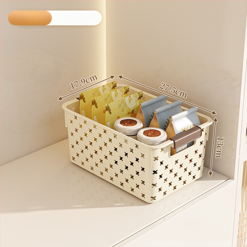 MM-601 Stalo laikymo krepšelis, PP plastikas, modernus minimalistinis dizainas, tinka kosmetikai, juvelyrikai ir kanceliarinėms prekėms