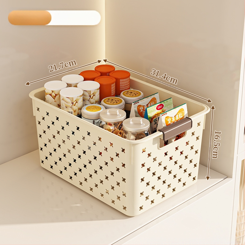 MM-601 Stalo laikymo krepšelis, PP plastikas, modernus minimalistinis dizainas, tinka kosmetikai, juvelyrikai ir kanceliarinėms prekėms