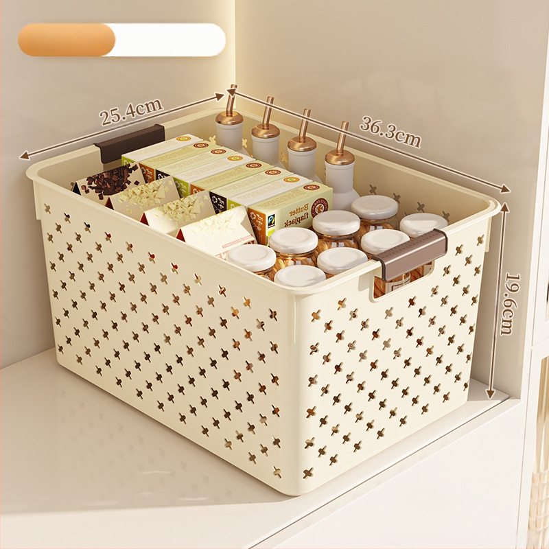 MM-601 Stalo laikymo krepšelis, PP plastikas, modernus minimalistinis dizainas, tinka kosmetikai, juvelyrikai ir kanceliarinėms prekėms