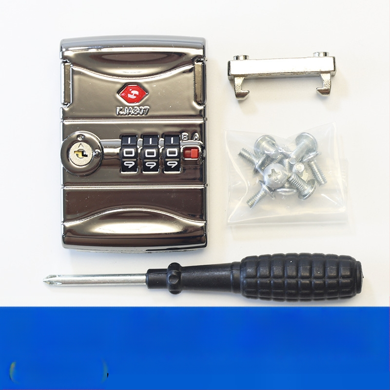 Комбинационна ключалка за багаж (ABS материал) за ремонт и замяна