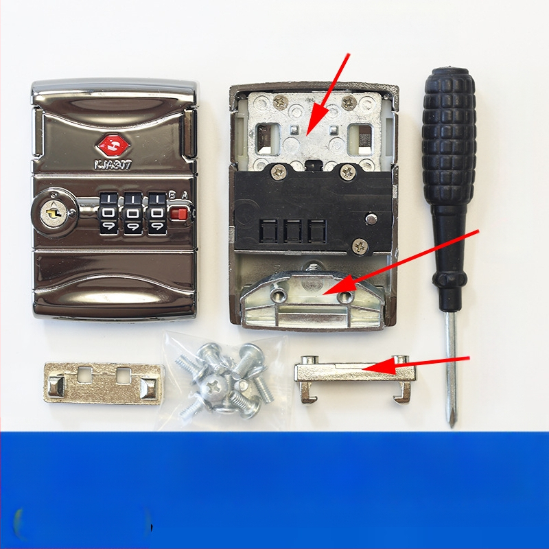 Комбинационна ключалка за багаж (ABS материал) за ремонт и замяна