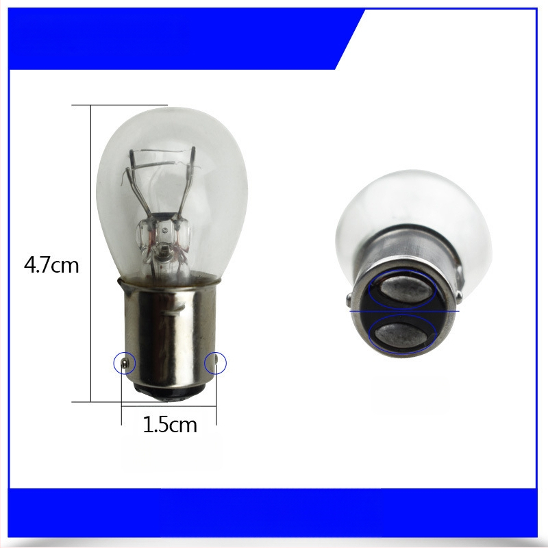 Galinio žibinto lemputė, aukštos stabosios šviesos, 12V/24V, skirta automobiliams ir sunkvežimiams