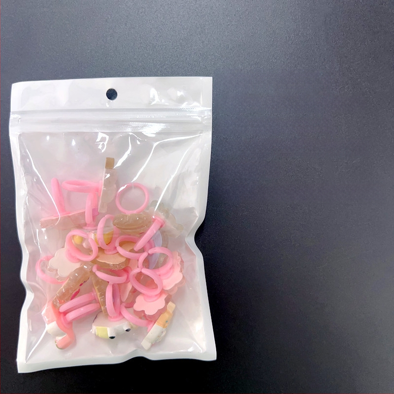 Детски пръстен от смола - сладък карикатурен дизайн, форма животно/зодия, материал: пластмаса/смола, стил: природа/детски, лансиран пролет 2025