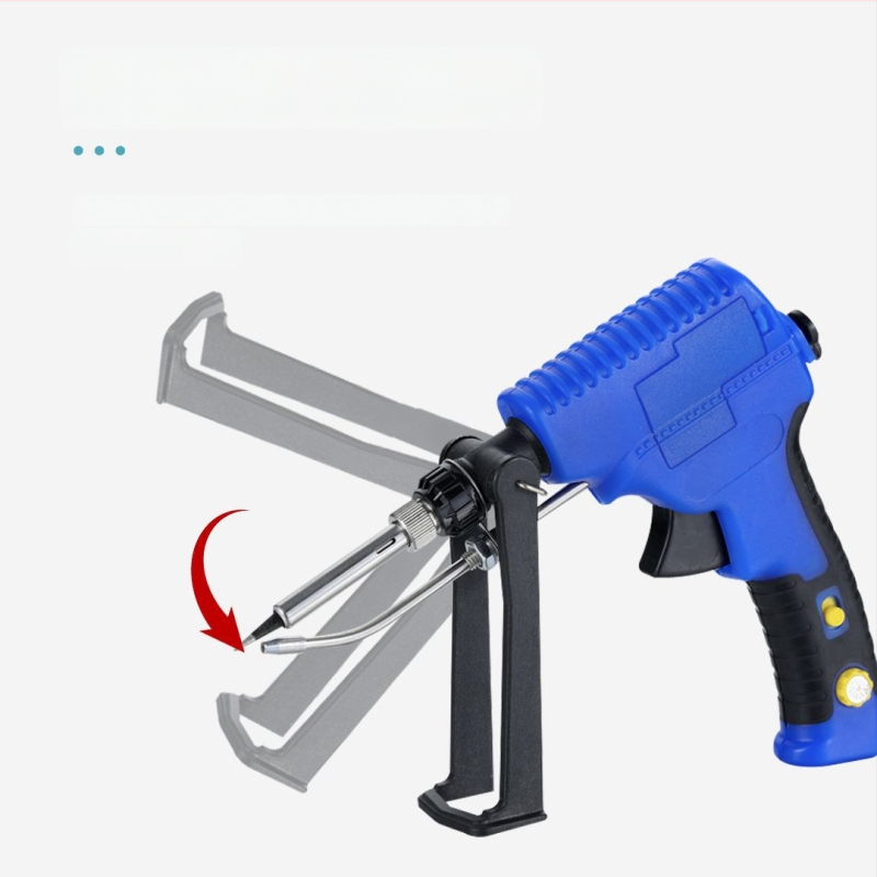 Rankinis lituoklio komplektas su vidiniu šildymu, didelė galia ir reguliuojama temperatūra