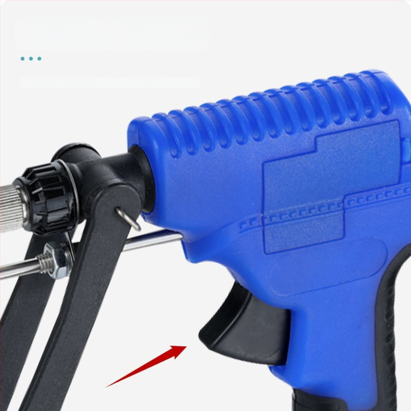 Rankinis lituoklio komplektas su vidiniu šildymu, didelė galia ir reguliuojama temperatūra