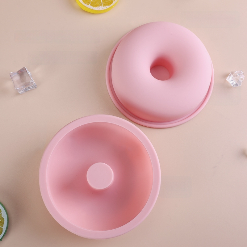 Φόρμα σιλικόνης τροφίμων με cartoon DIY σχεδιασμό: καραβίδα και ντόνατ, αυτοκίνητο σε μορφή μεγάλων κύβων πάγου, κατάλληλη για ατμοποίηση