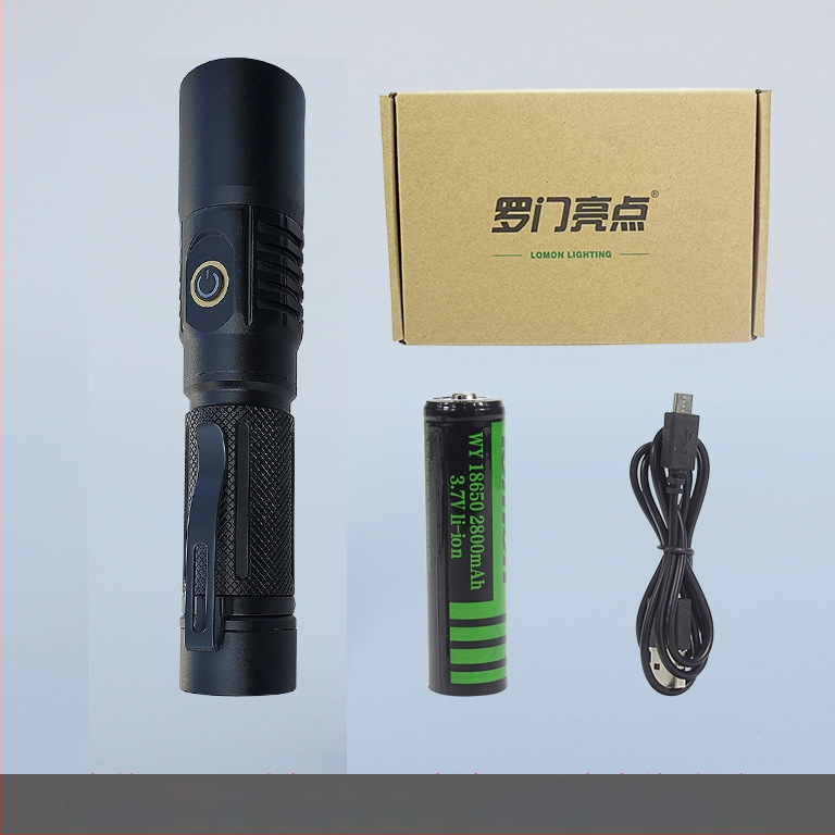 UV инспекционен фенер LED 10W, корпус от алуминиева сплав, батерия, ръчна задвижване, обхват до 50 м