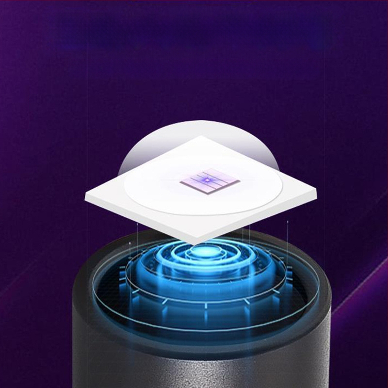 UV инспекционен фенер LED 10W, корпус от алуминиева сплав, батерия, ръчна задвижване, обхват до 50 м