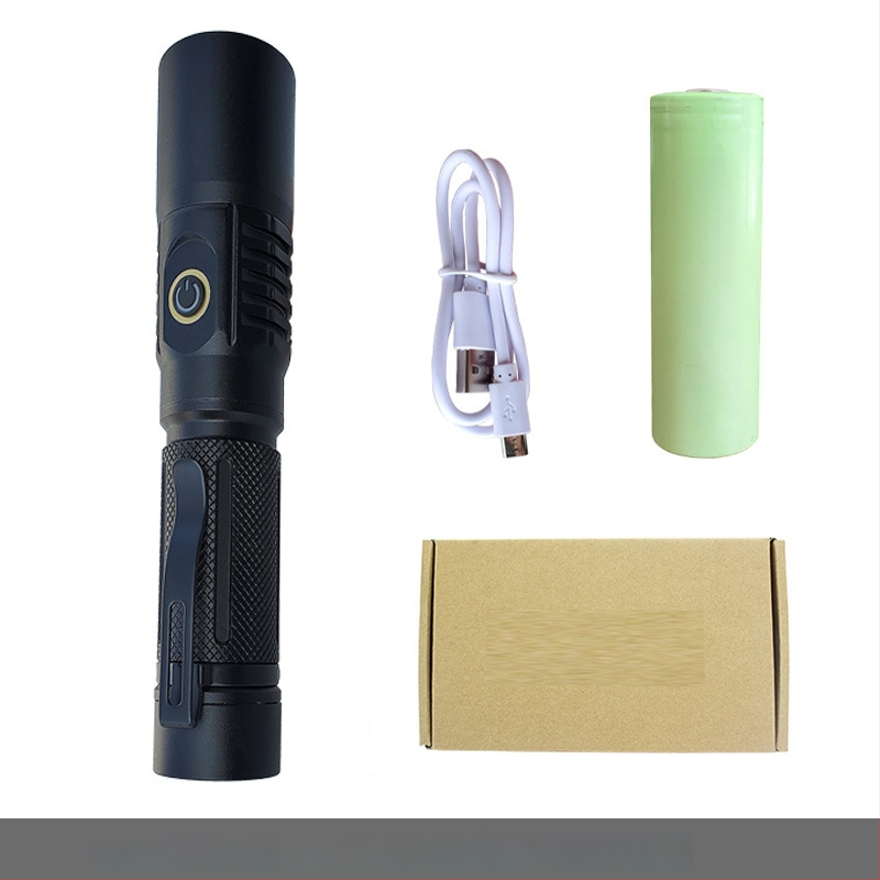 UV инспекционен фенер LED 10W, корпус от алуминиева сплав, батерия, ръчна задвижване, обхват до 50 м