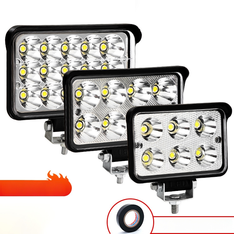 LED automobilių prožektorius, universalus suderinamumas, 400W, 12-80V, 5A, atsparus lietui korpusas