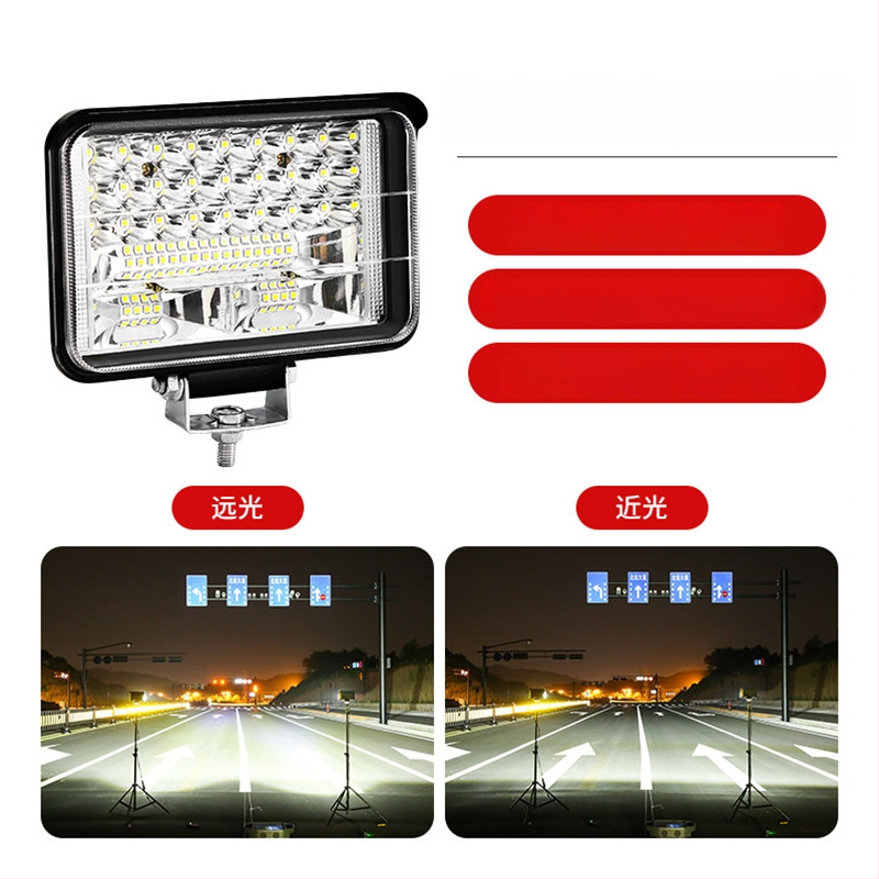 LED automobilių prožektorius, universalus suderinamumas, 400W, 12-80V, 5A, atsparus lietui korpusas