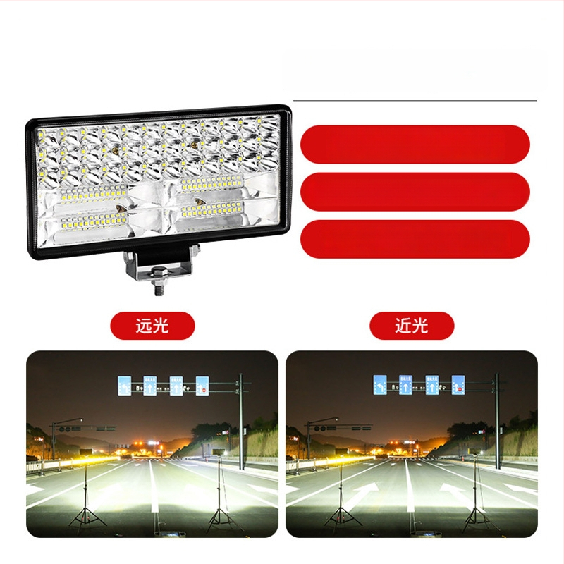 LED automobilių prožektorius, universalus suderinamumas, 400W, 12-80V, 5A, atsparus lietui korpusas