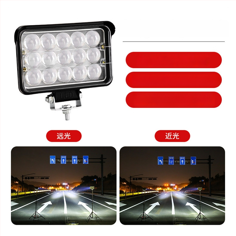 LED automobilių prožektorius, universalus suderinamumas, 400W, 12-80V, 5A, atsparus lietui korpusas