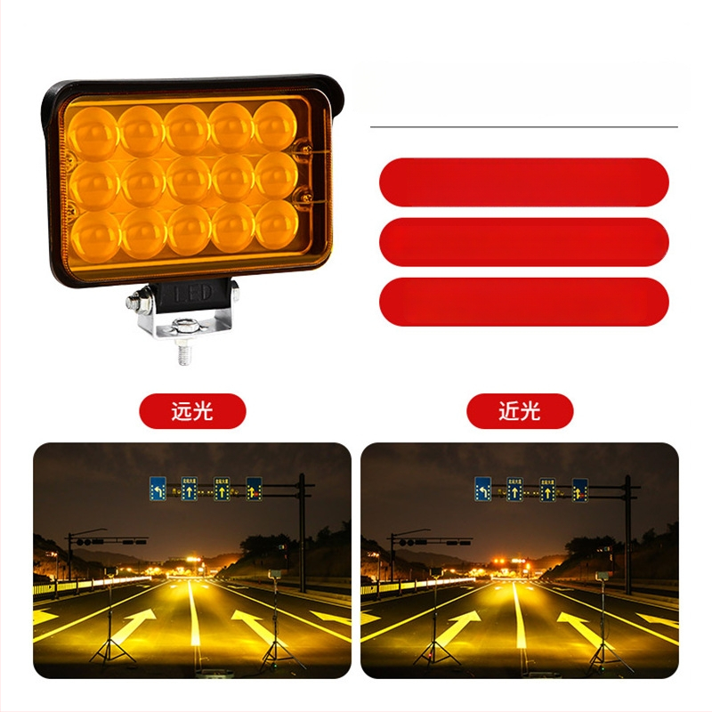 LED automobilių prožektorius, universalus suderinamumas, 400W, 12-80V, 5A, atsparus lietui korpusas