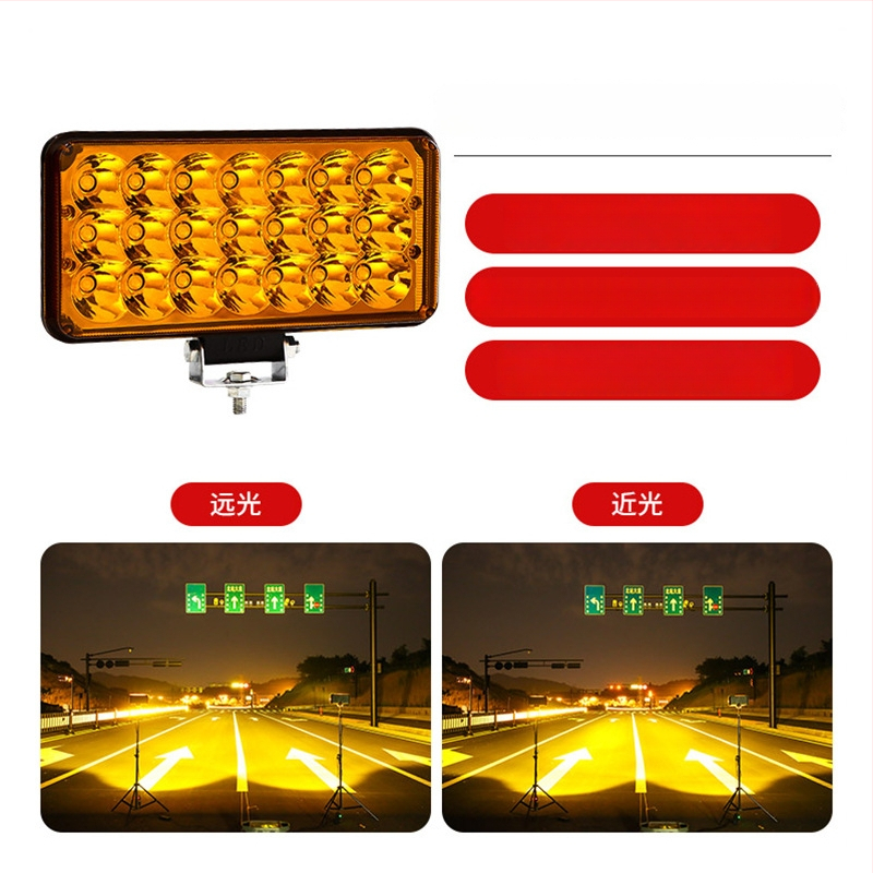 LED automobilių prožektorius, universalus suderinamumas, 400W, 12-80V, 5A, atsparus lietui korpusas