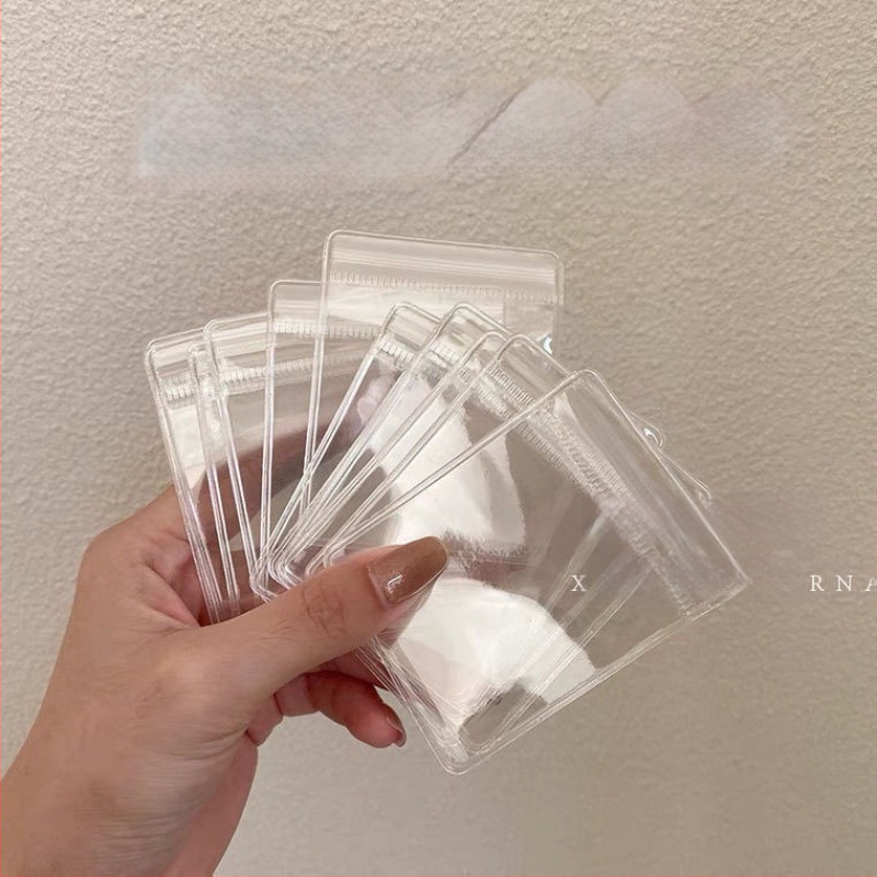 Ékszer kiállító állvány átlátszó PVC tasakkal, por- és oxidáció elleni védelemmel, 6 rétegű, utazási szervező