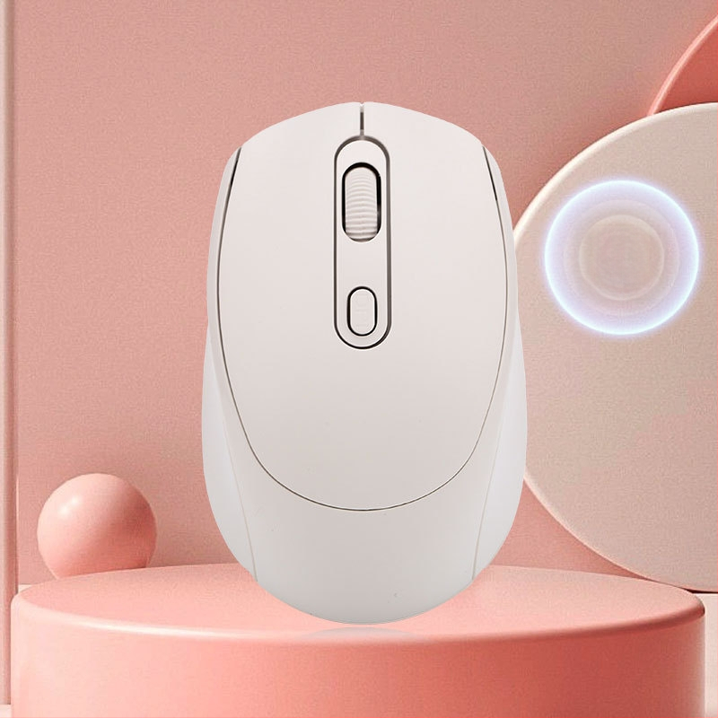 Bežični miš s dvostrukim režimom, tih rad, 1600 DPI, model yy-01, 2.4G Bluetooth, kompatibilno sa stolnim računalom i prijenosnikom