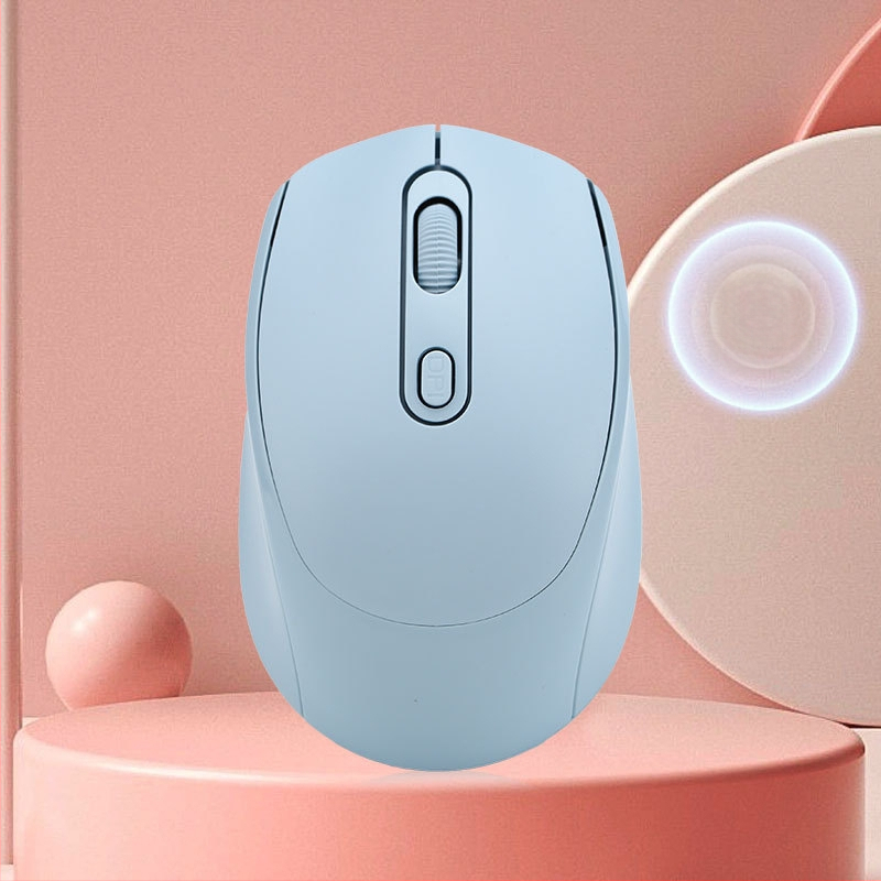 Bežični miš s dvostrukim režimom, tih rad, 1600 DPI, model yy-01, 2.4G Bluetooth, kompatibilno sa stolnim računalom i prijenosnikom