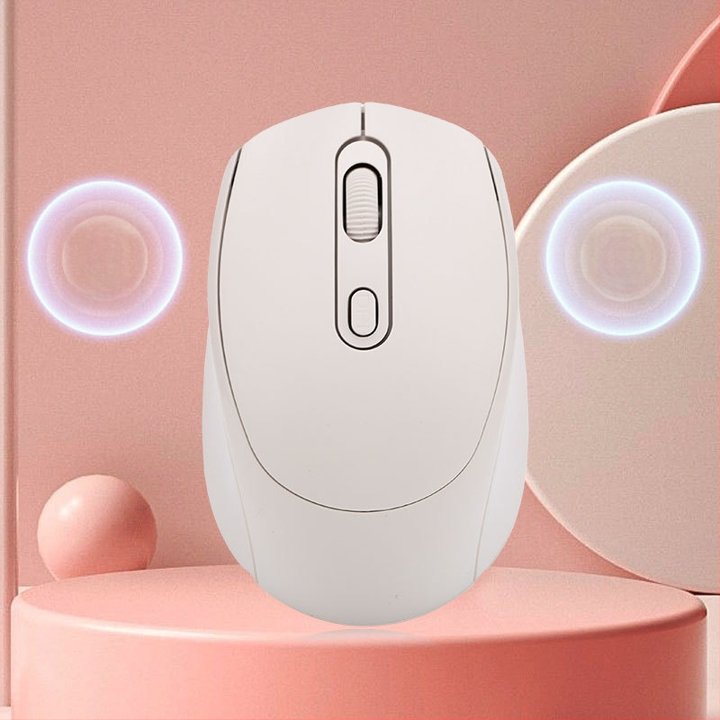 Bežični miš s dvostrukim režimom, tih rad, 1600 DPI, model yy-01, 2.4G Bluetooth, kompatibilno sa stolnim računalom i prijenosnikom