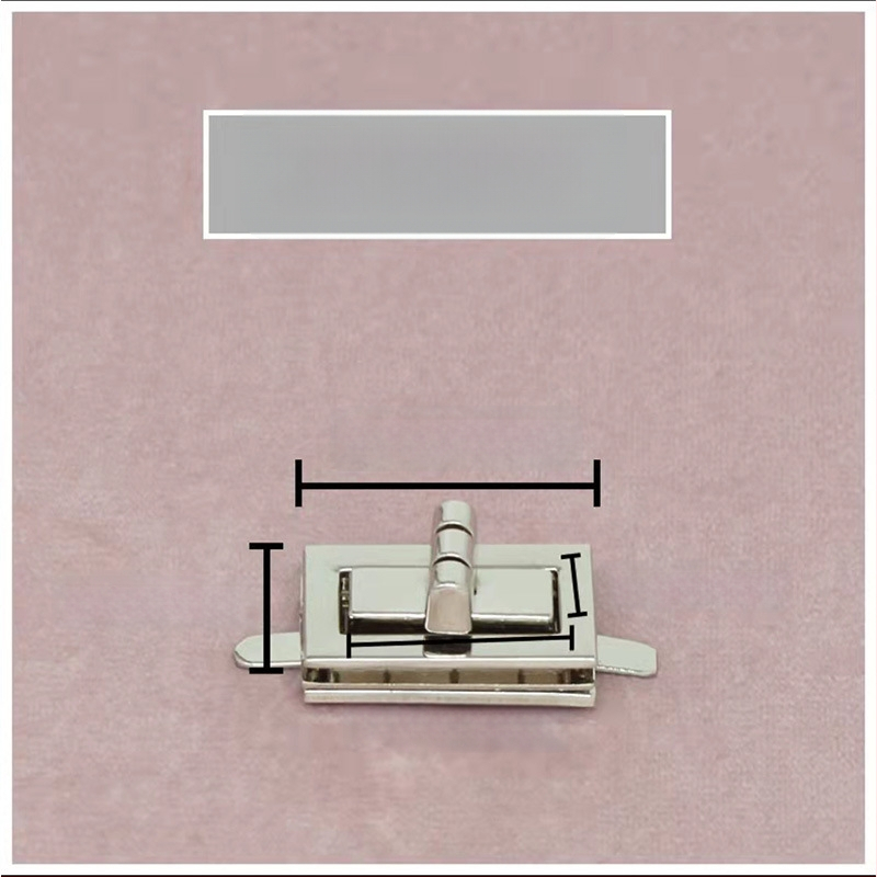 Комплект катарами за чанти — въртящо се заключване, квадратно заключване, метална изработка, Zhuoyue