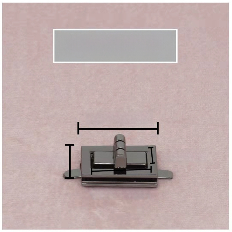 Комплект катарами за чанти — въртящо се заключване, квадратно заключване, метална изработка, Zhuoyue