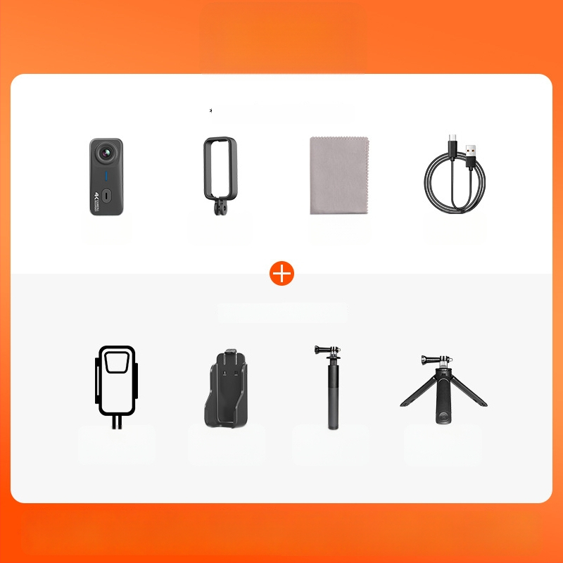 Mountain Dog G10 sporta kamera motocikliem, ūdensizturīga, vlog kamera, 16 MP, TF atmiņas karte, 2 stundu darbības laiks