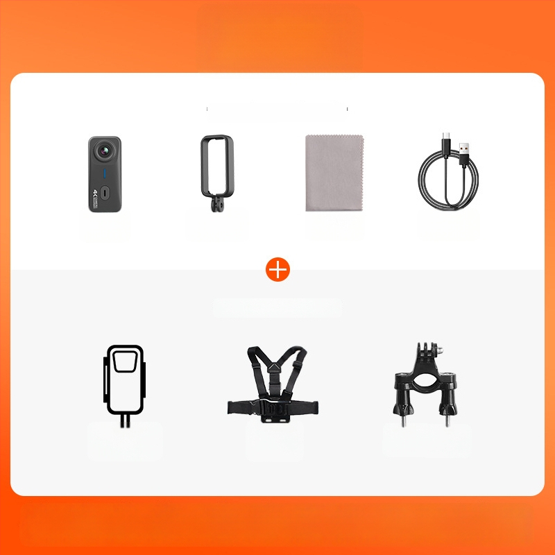 Mountain Dog G10 sporta kamera motocikliem, ūdensizturīga, vlog kamera, 16 MP, TF atmiņas karte, 2 stundu darbības laiks