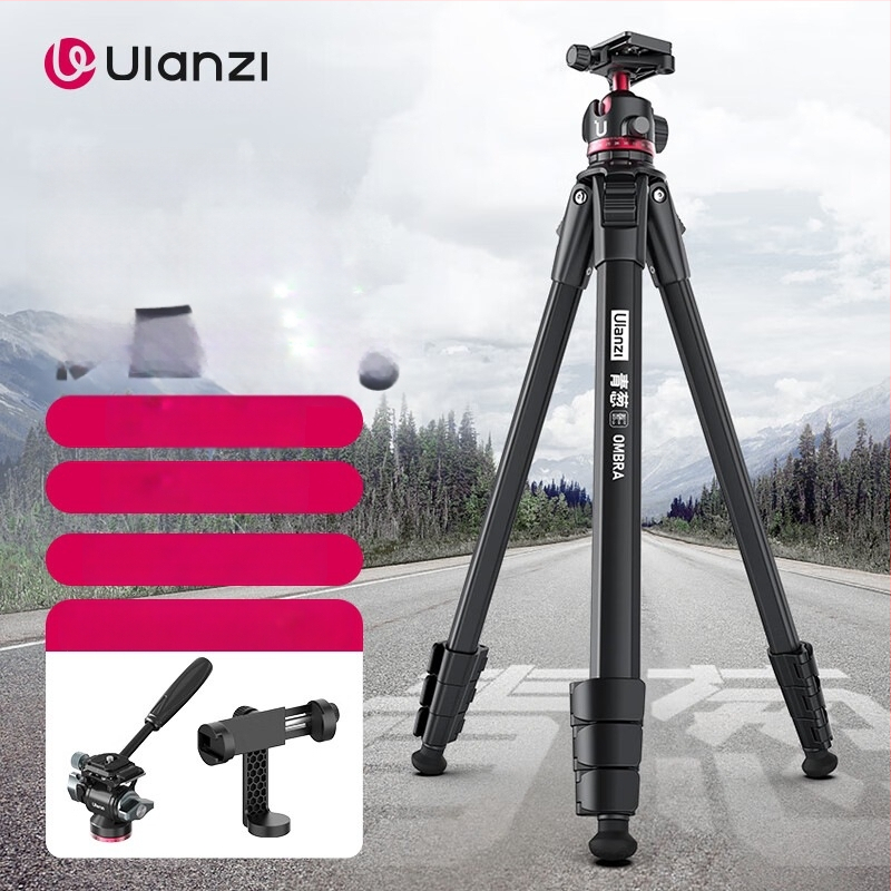 Statīvs ar lodīšu galvu, universālais modelis kamerai, DSLR un viedtālrunim