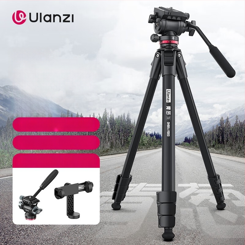 Statīvs ar lodīšu galvu, universālais modelis kamerai, DSLR un viedtālrunim