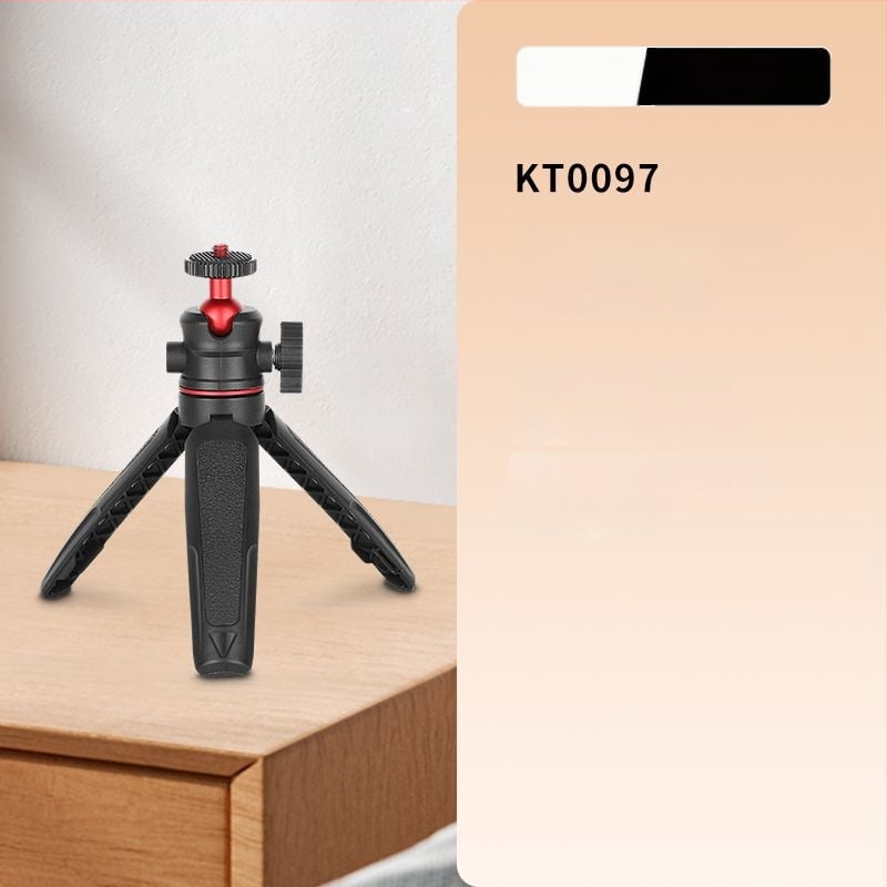 Mini galda statīvs atlocāms, no alumīnija sakausējuma, piemērots viedtālrunim un bezspoguļkamerai