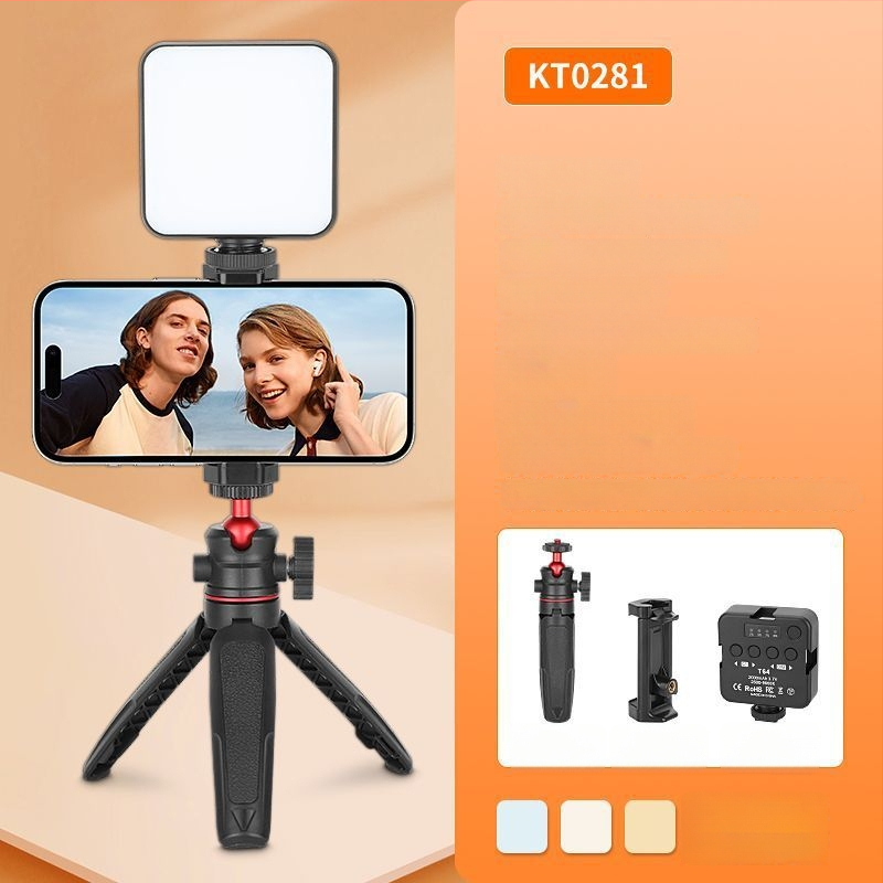 Mini galda statīvs atlocāms, no alumīnija sakausējuma, piemērots viedtālrunim un bezspoguļkamerai