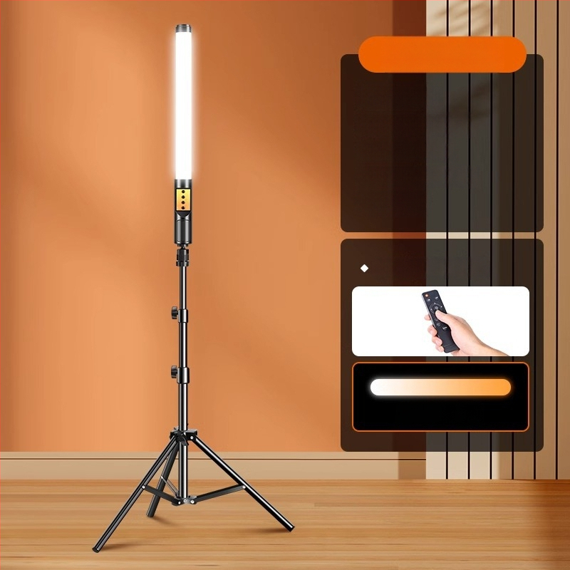 Φορητός φωτισμός φωτογράφισης HM-BD με RGB LED, 10W, ρυθμιζόμενος, RGB φωτισμός, ανεξάρτητη τροφοδοσία Type-C, εμβέλεια 1–2 m