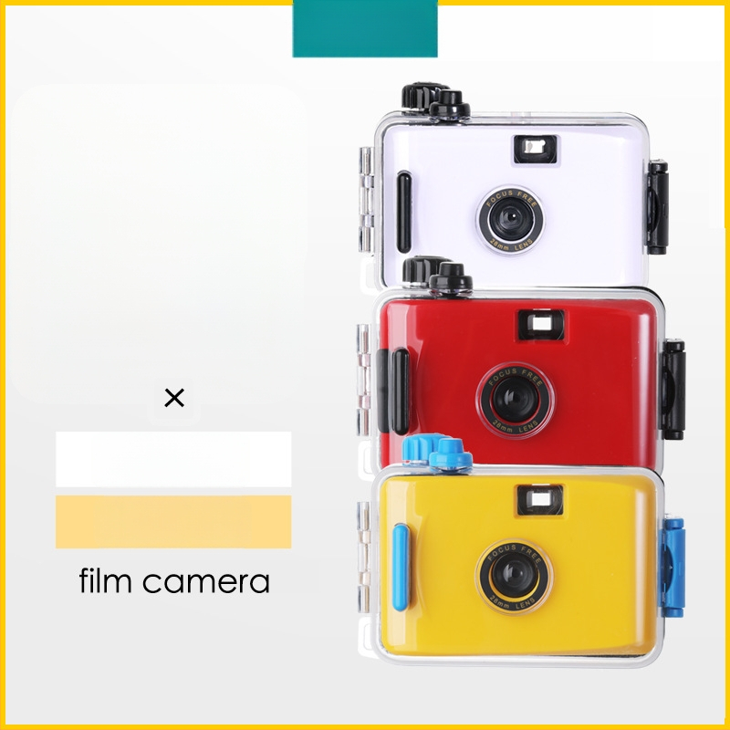 Fool Camera ретро филмова камера, модел 001, поддръжка на 135 филм, корпус от екологично чист пластмаса, заснемане на снимки