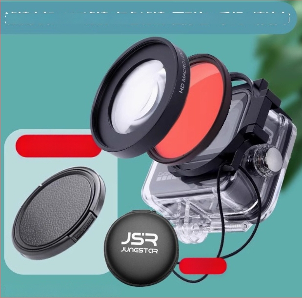 GoPro Hero8-11 nardymo filtrų priedai, sulankstomas dizainas, JUNESTAR GP9FZ58