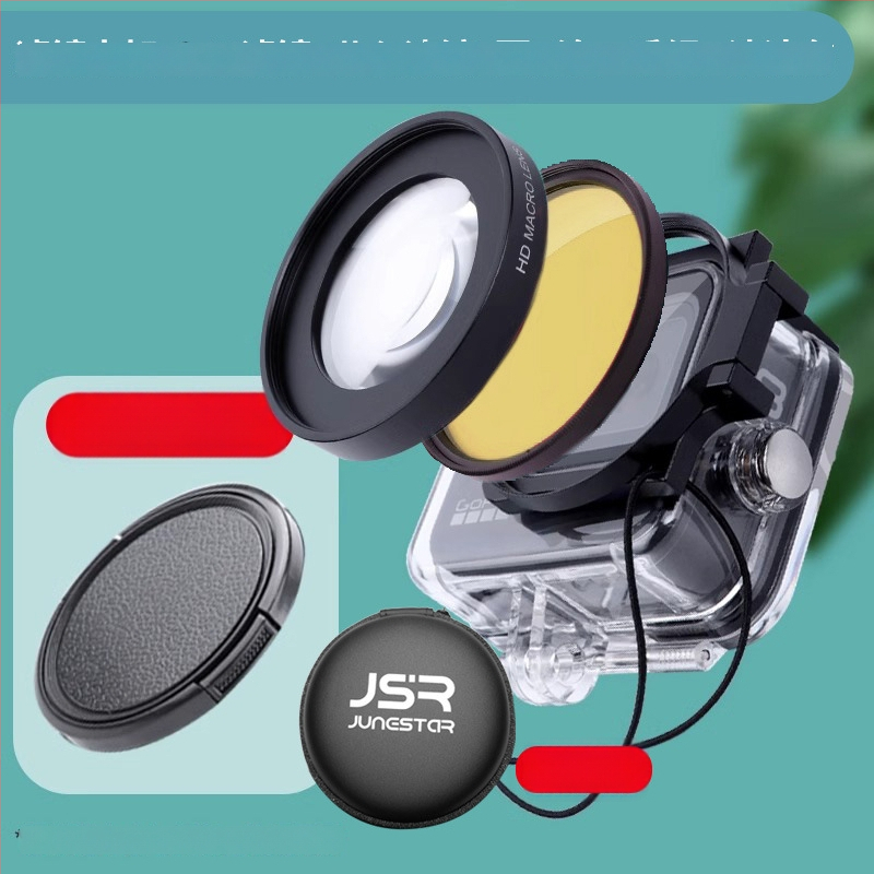 GoPro Hero8-11 nardymo filtrų priedai, sulankstomas dizainas, JUNESTAR GP9FZ58