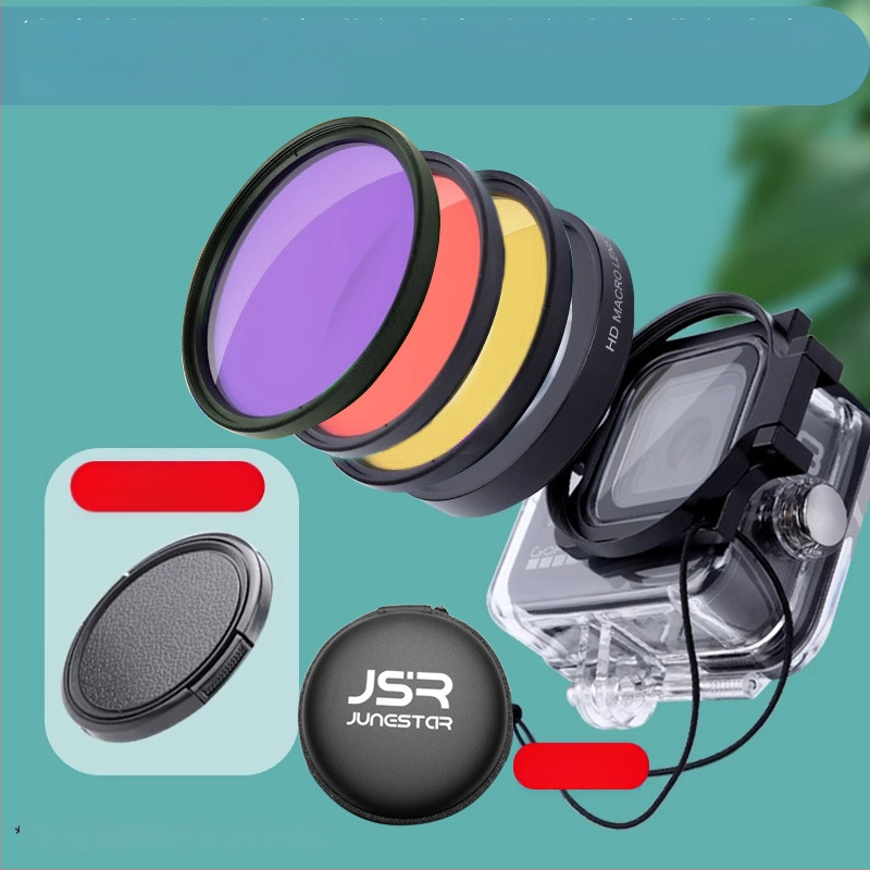 GoPro Hero8-11 nardymo filtrų priedai, sulankstomas dizainas, JUNESTAR GP9FZ58