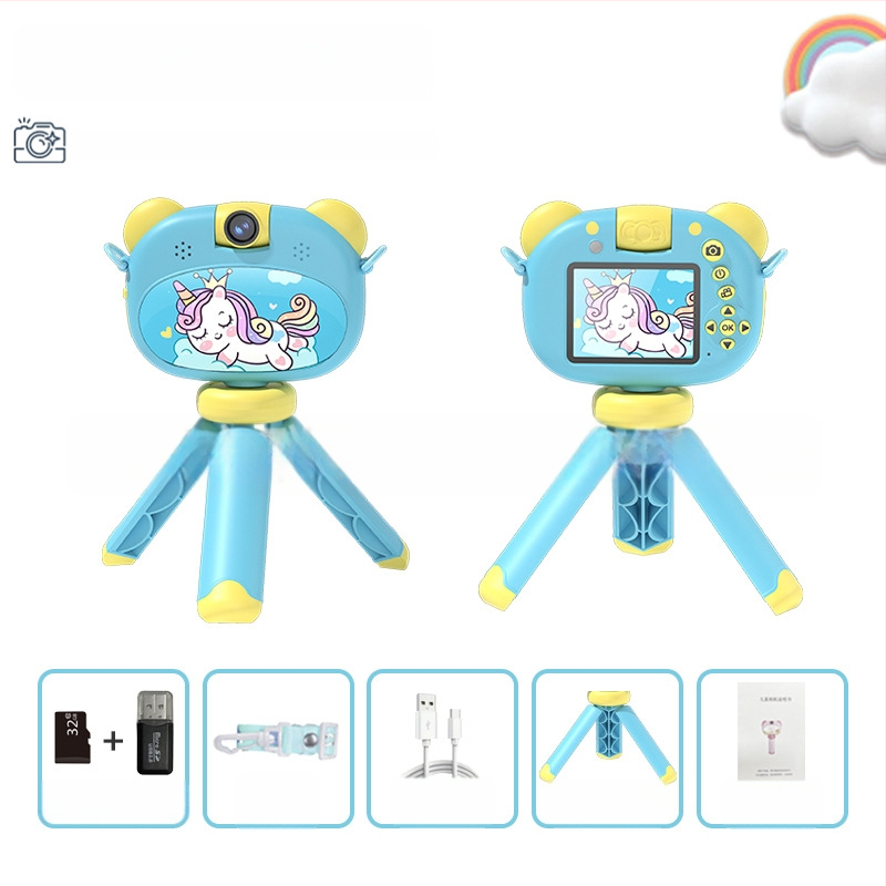 Παιδική ψηφιακή κάμερα S11 – οθόνη LCD 2.4''; TF κάρτα αποθήκευση; διάρκεια μπαταρίας 1–3 ώρες; λειτουργίες: βίντεο, φωτογραφίες, χρονομέτρηση, παιχνίδια