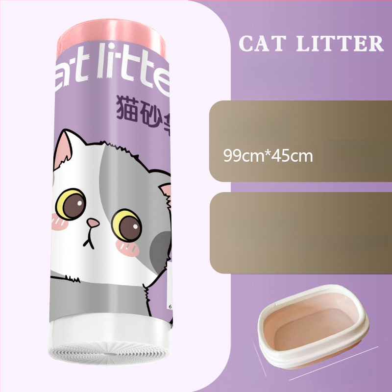 Σάκος απορριμμάτων γάτας με κορδόνι και λαβή, παχύτερο HDPE, κυλιόμενος σχεδιασμός