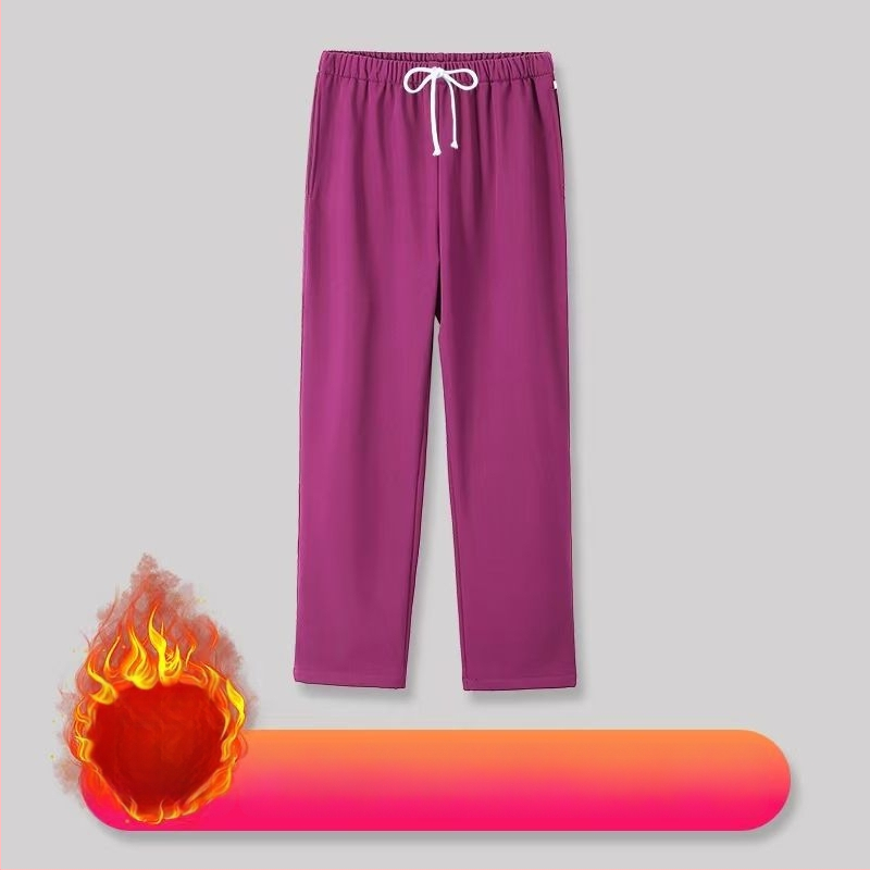 Set scrub unisex pentru clinici dentare și veterinare, căptușit cu fleece, mâneci lungi, costum split (top și bottom), decolteu în V, 90–95% elastan