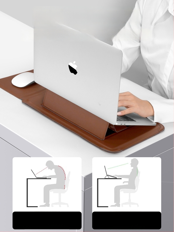 Калъф за лаптоп Tykson PU — водоустойчив, износоустойчив, защита от удари, PU подплата, градски стил