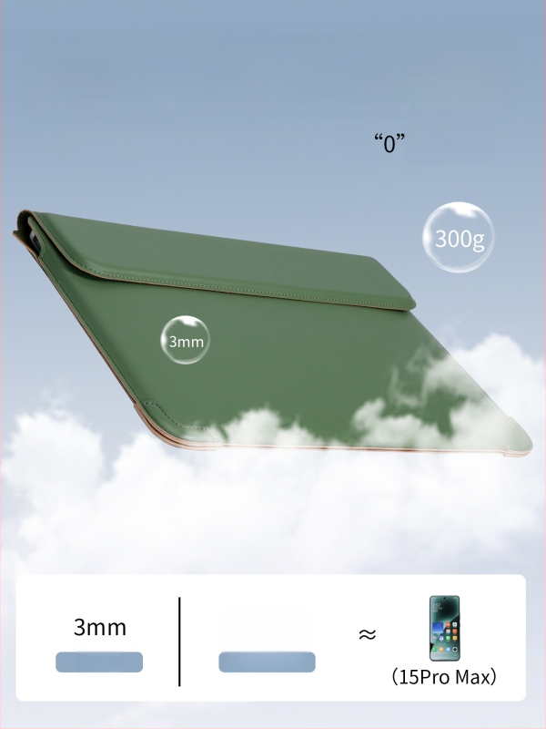 Калъф за лаптоп Tykson PU — водоустойчив, износоустойчив, защита от удари, PU подплата, градски стил