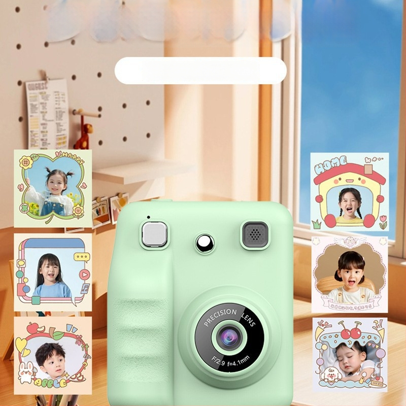 Φορητή άμεση κάμερα με θερμικό εκτυπωτή, μοντέλο A29s, οθόνη LCD 2,4 ιντσών, αποθήκευση σε κάρτα SD, διάρκεια μπαταρίας 1-2 ώρες