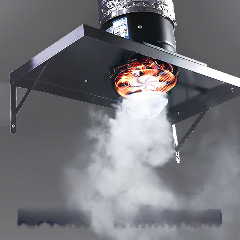 Konyhai kipufogó ventilátor nagy szívóerővel, FD250 modell, függőleges szerelés, 220V, 50W, vasból készült ház