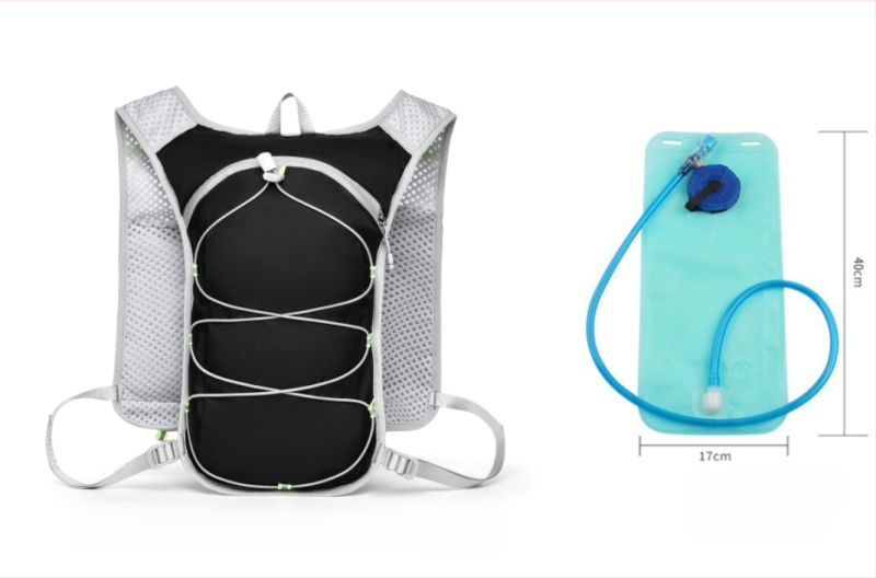 Žygio kuprinė su hidracijos sistema — kvėpuojanti, itin lengva, atspari dėvėjimui; oro pagalvėlės dirželiai; unisex