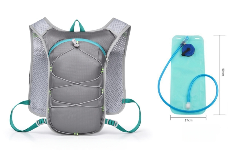 Žygio kuprinė su hidracijos sistema — kvėpuojanti, itin lengva, atspari dėvėjimui; oro pagalvėlės dirželiai; unisex