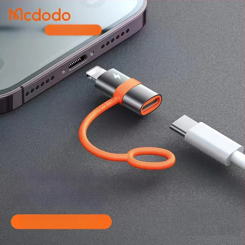 Mcdodo OT-553 Type-C към Lightning адаптер за Android и Apple устройства с бързо зареждане