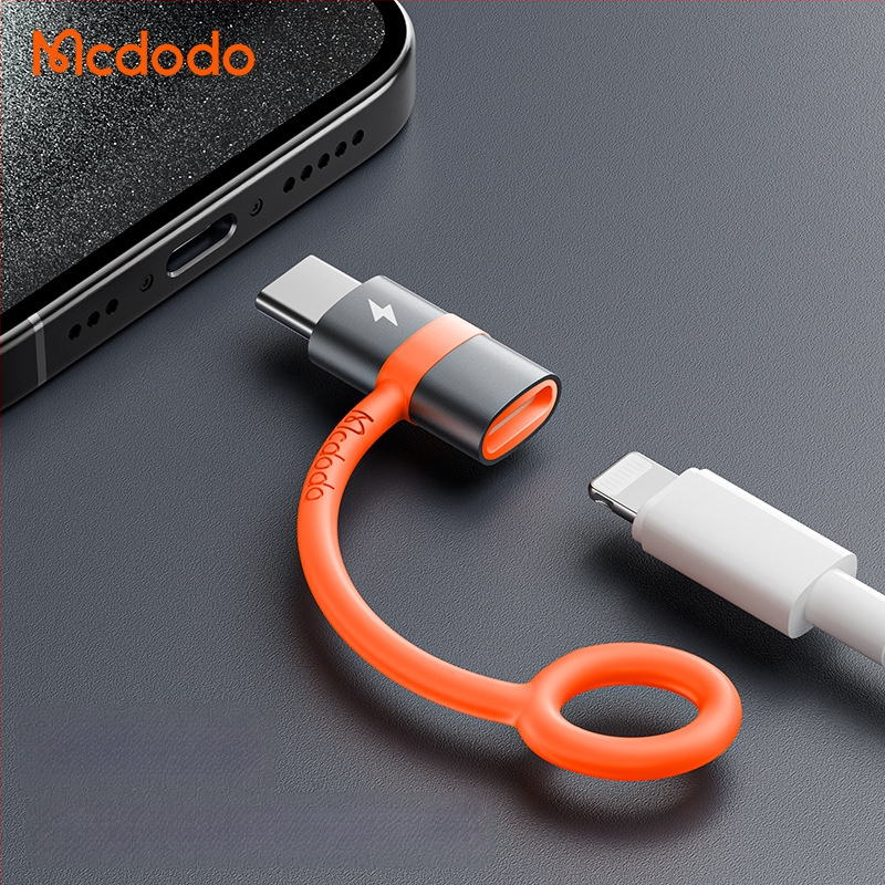 Mcdodo OT-553 Type-C към Lightning адаптер за Android и Apple устройства с бързо зареждане